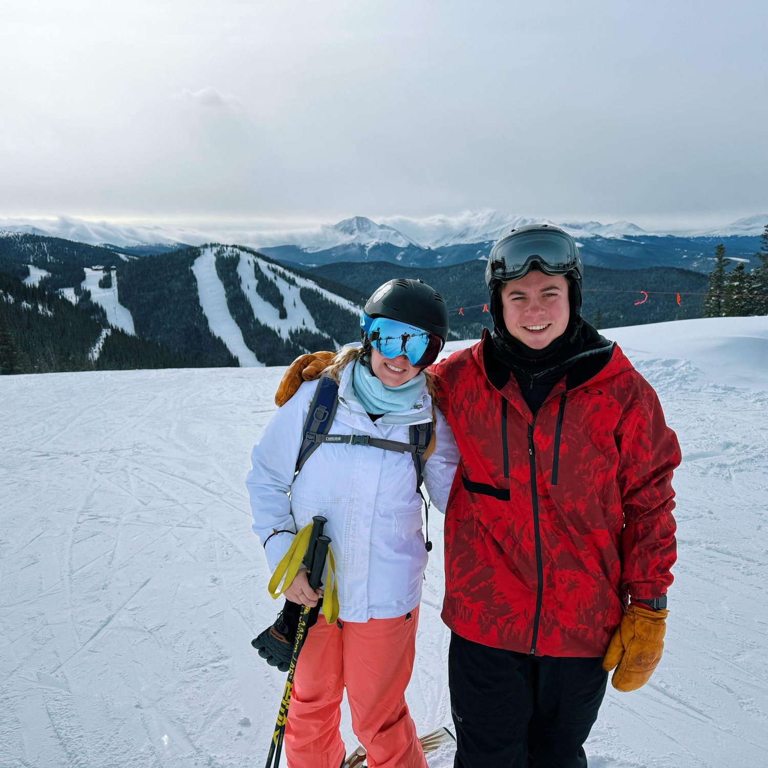 Our first ski trip together!