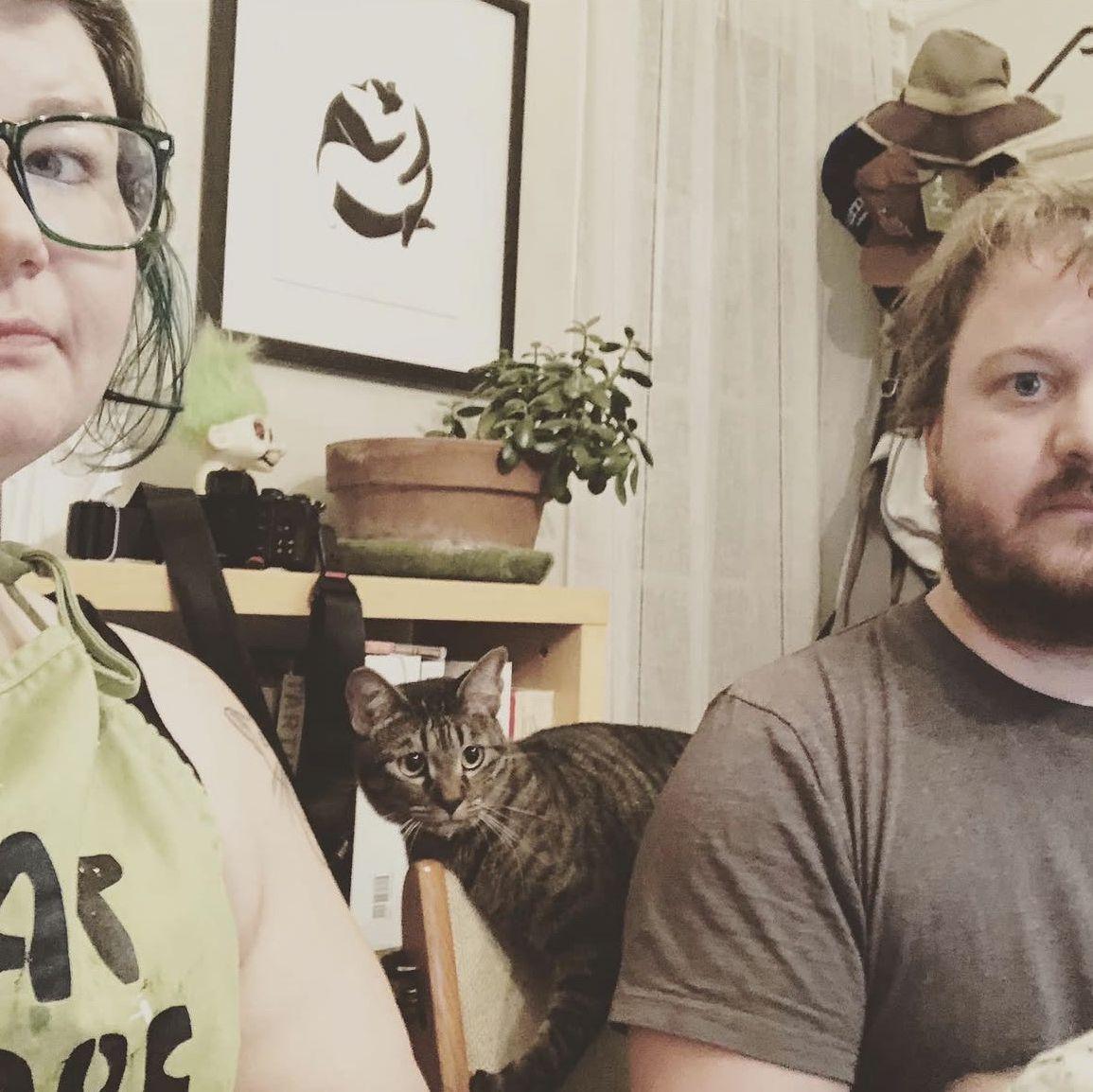 Chair game is strong with Noodles. October 13th, 2020.