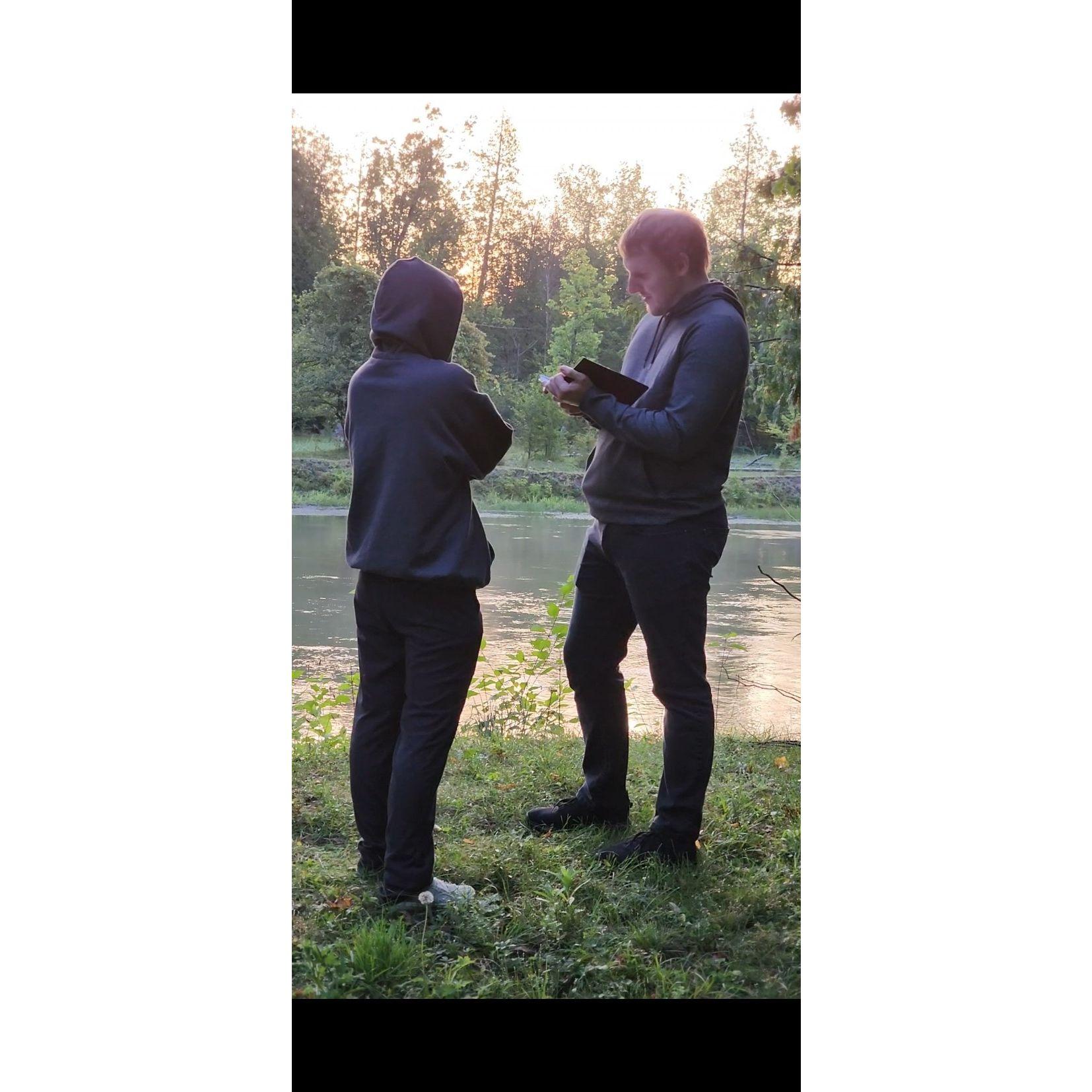 The deliverance of a heartfelt speech that drove both parties to joyful tears