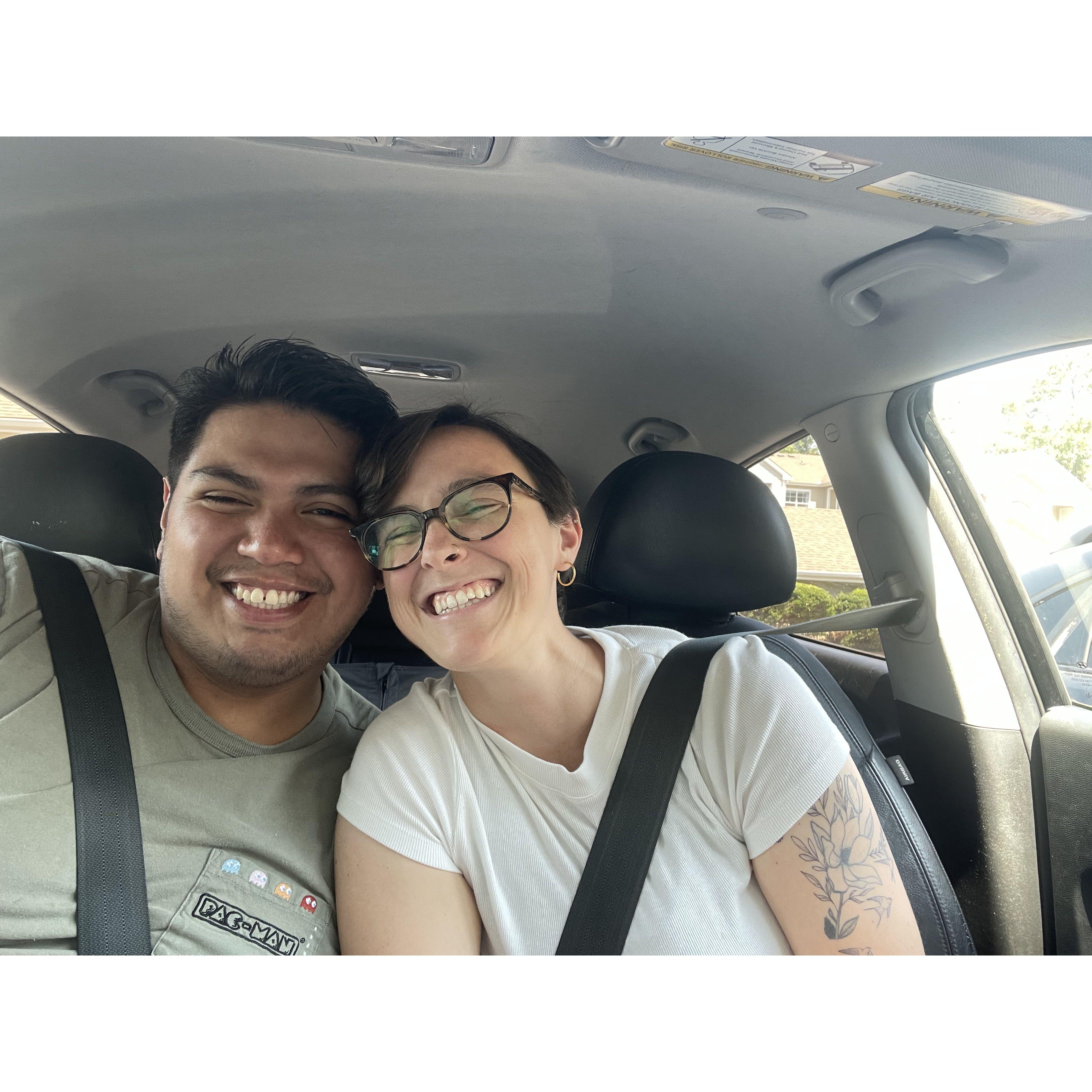 We embarked on a roadtrip up the north east to meet one another's people and fell much more in love throughout the week.