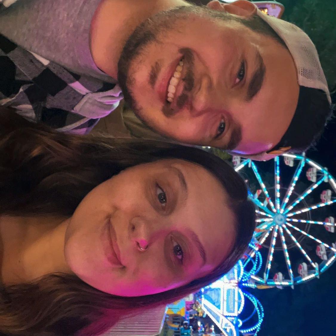 Sandwich Fair! Our first fair together, Fall 2023.