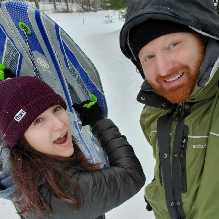 Our first snow day