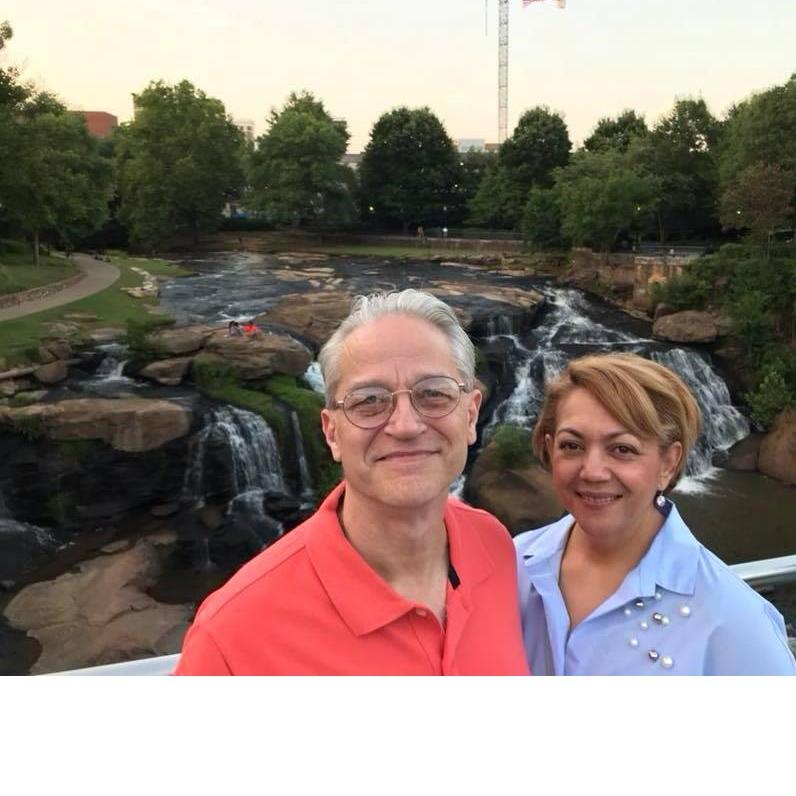 Our first trip together. Greenville, SC