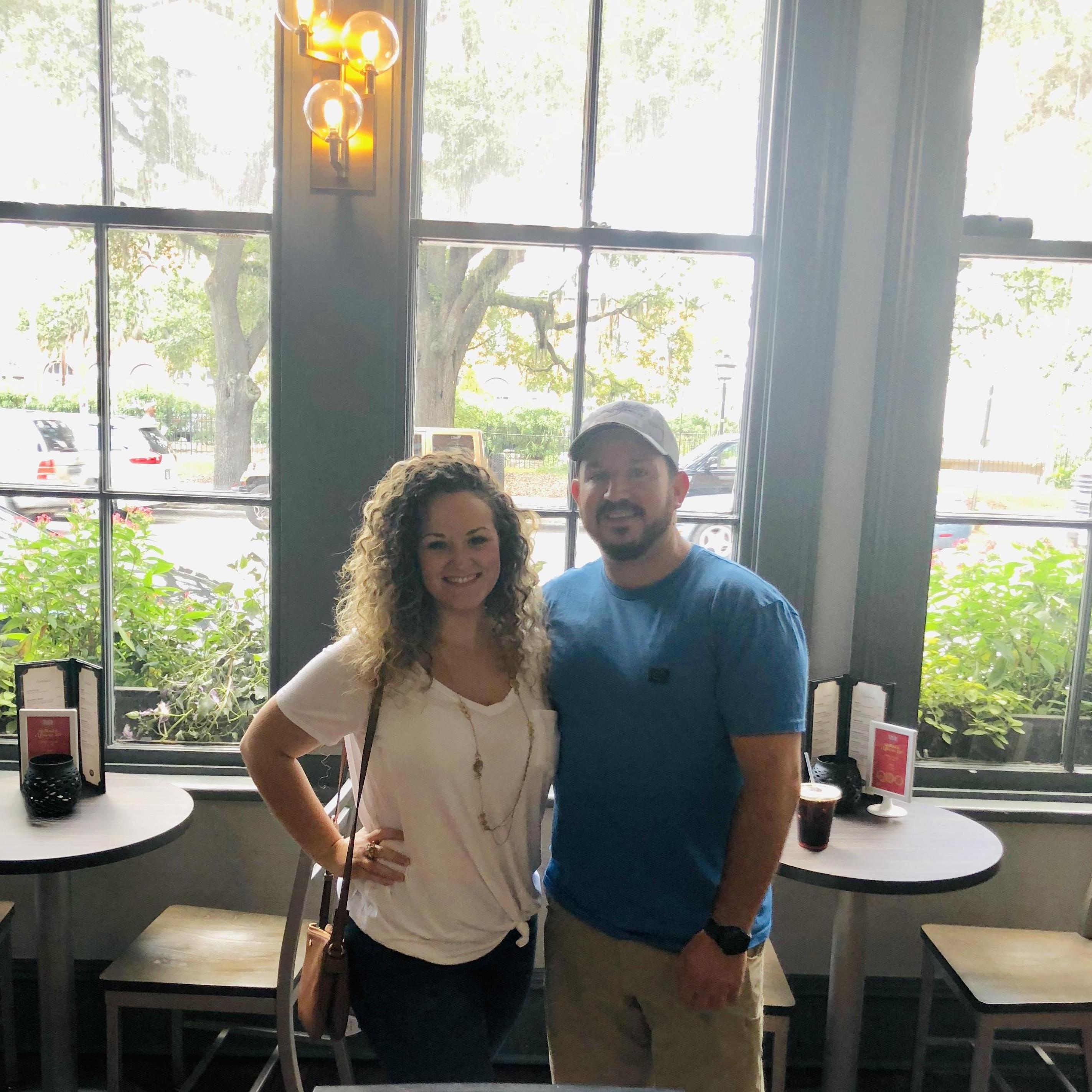 Surprise trip to Savannah, GA for Matt's birthday!