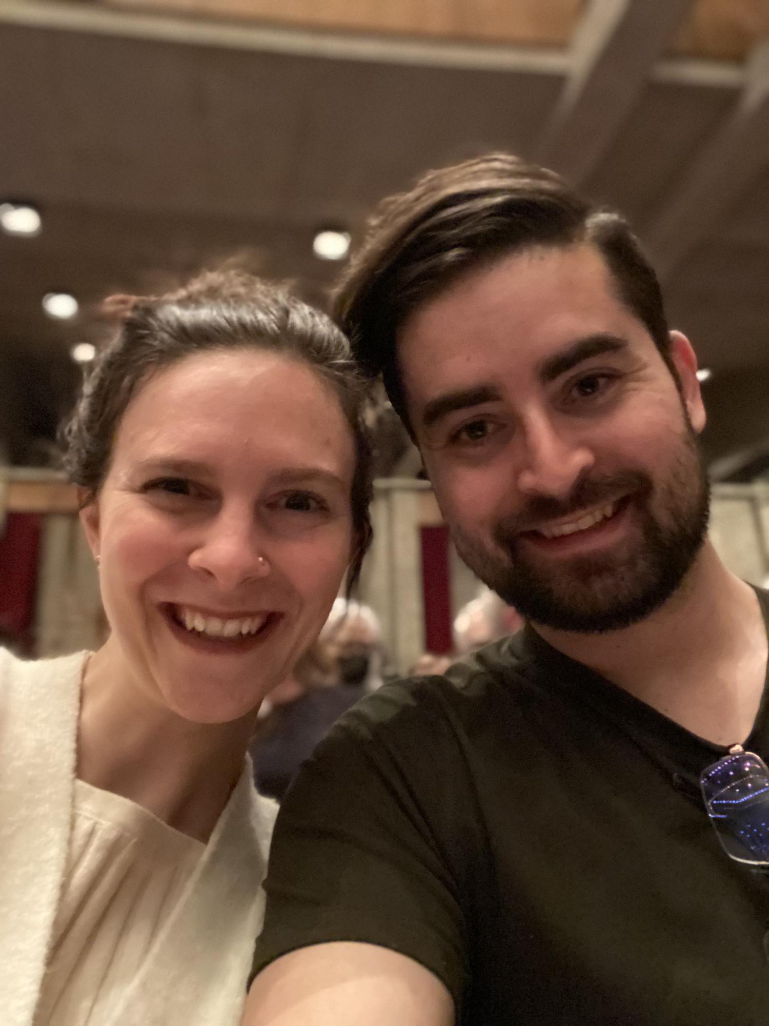 Marie and Austin at the Syracuse Symphony