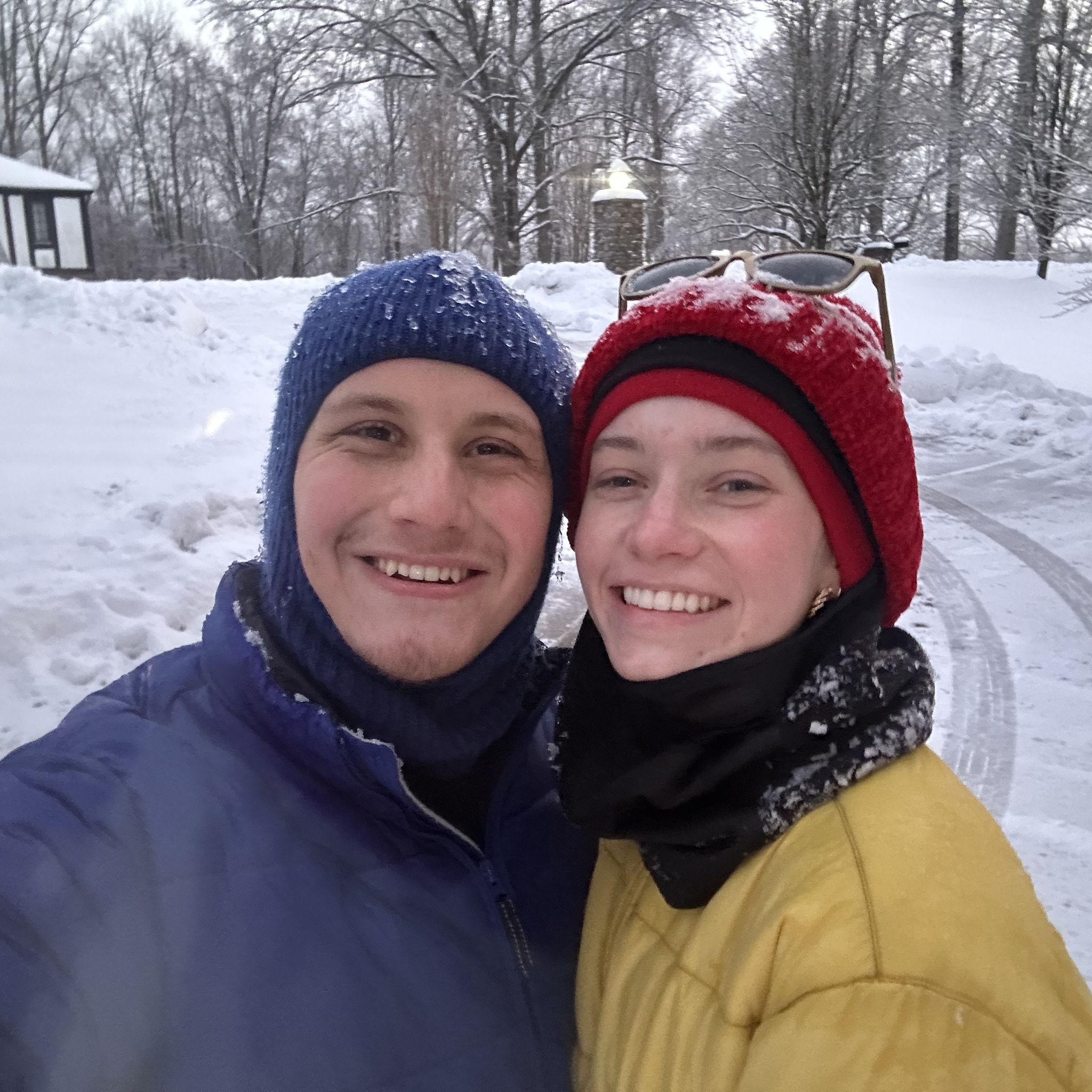 Snow date!
