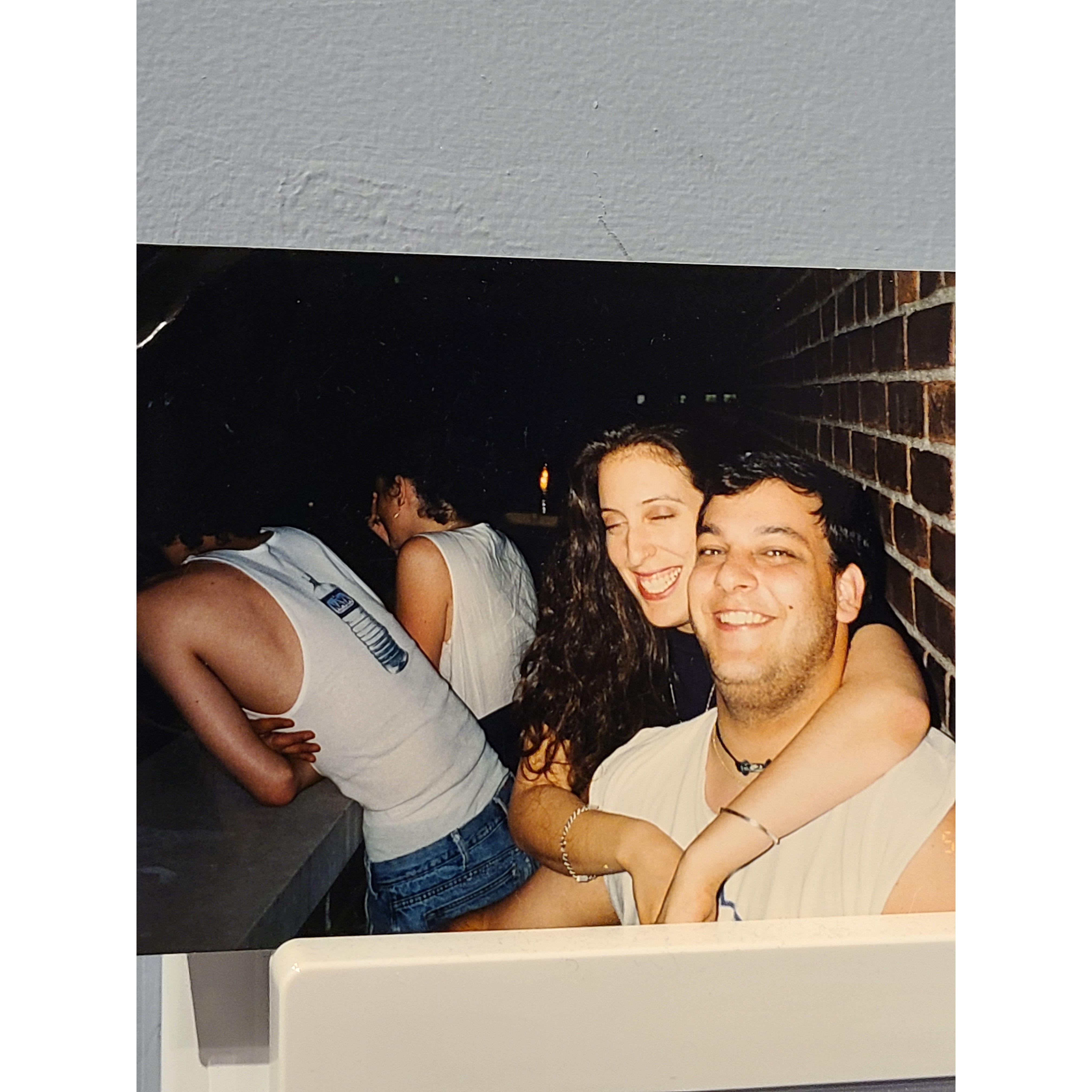 The first time we dated...circa 1994!