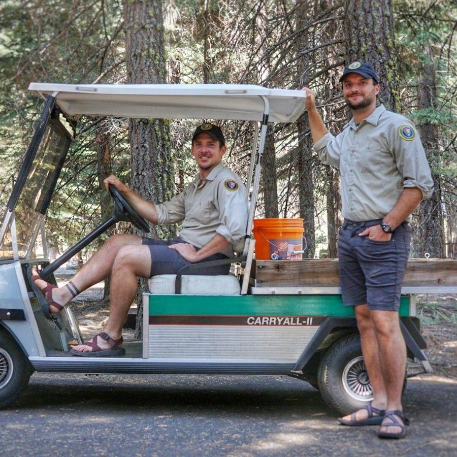 Camp Hosts Lassen National Park, California