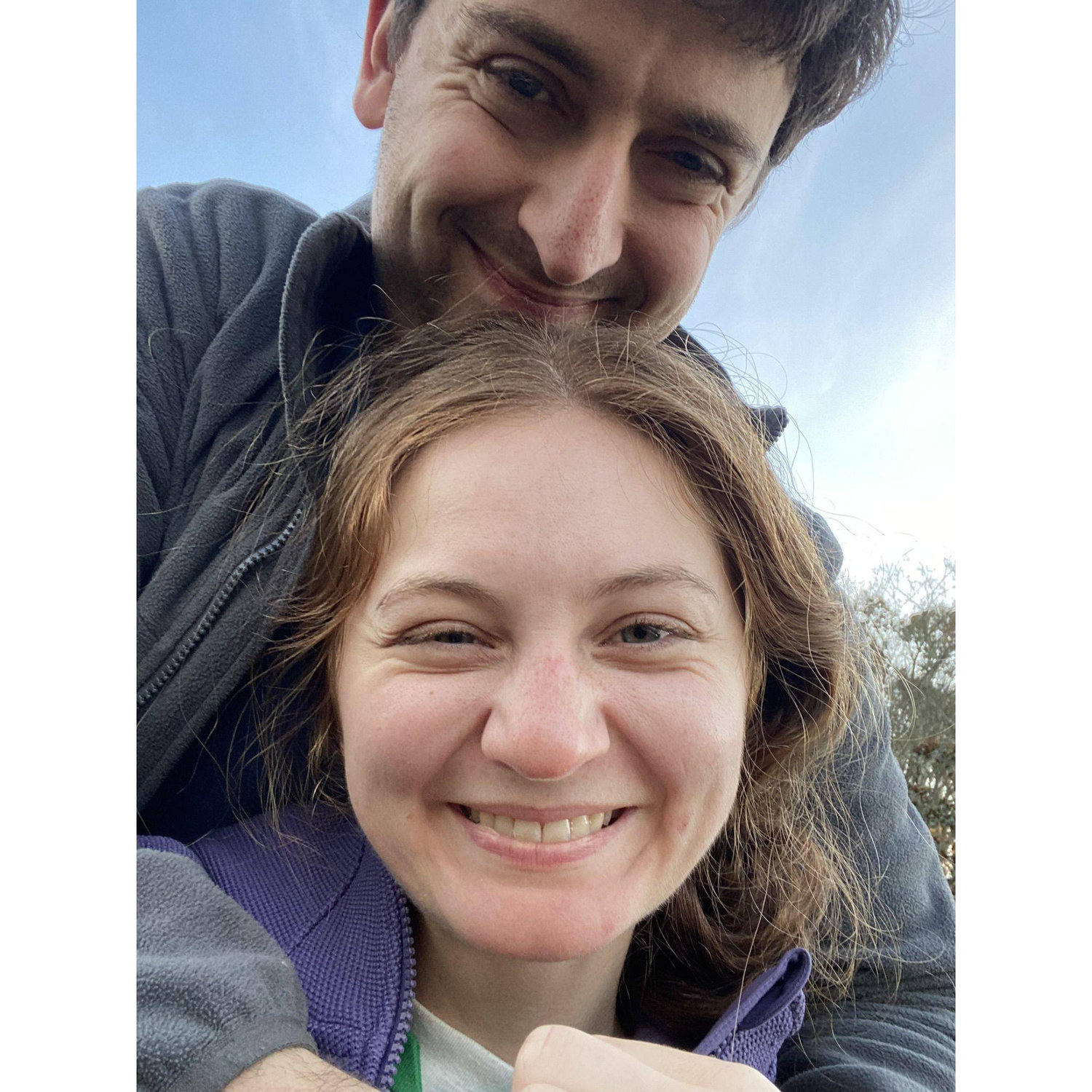 I didn't know this was going to happen BUT right after we took this photo, we left the river, walked a little while, and then Andrew proposed to me on rocks by the river <3