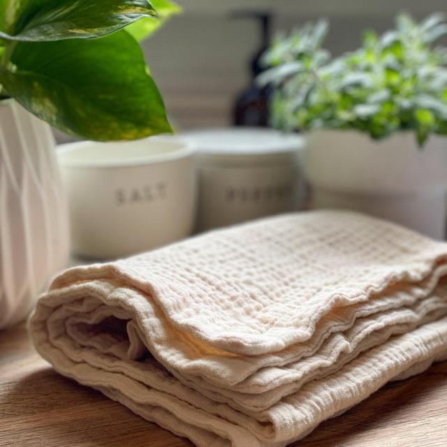 Set of 2 / THICK Gauze Kitchen TOWELS / Hand Towel 16X26 / Best Kitchen  Towel / Cotton Tea Towel / Absorbent Dish Towel/ Lightweight Muslin 