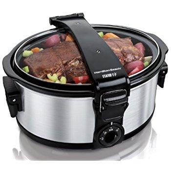 Hamilton Beach Set 'n Forget Programmable Slow Cooker With Temperature Probe, 6-Quart (33969A)