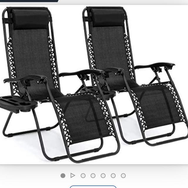 Zero Gravity Chairs, Set of 2