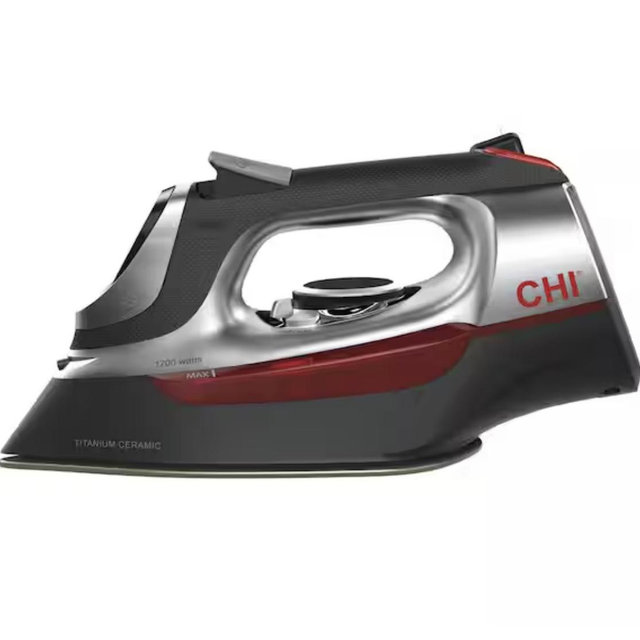 CHI Electronic Iron with Retractable Cord 13102