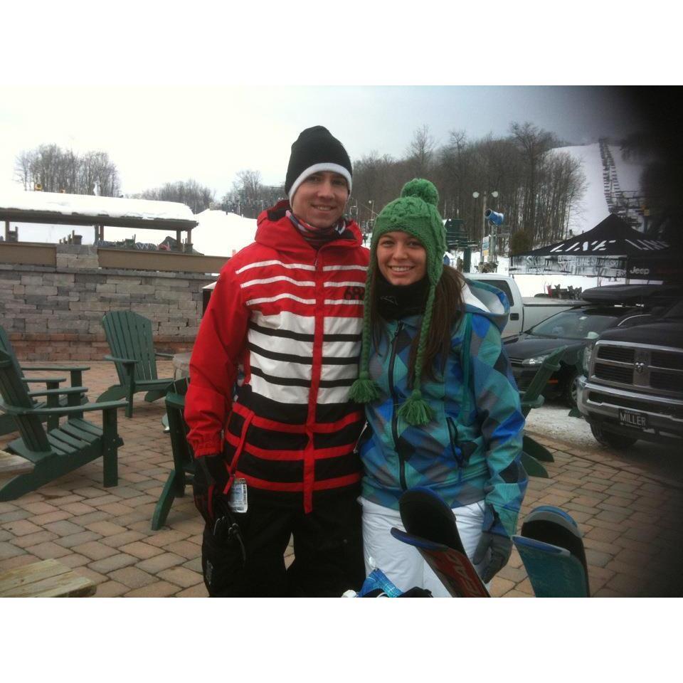 Ryan took me skiing for the first time!
January 2013