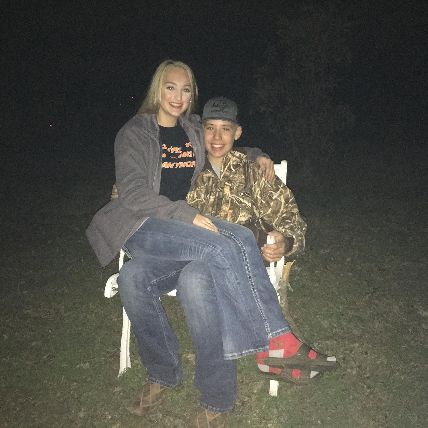 Our very first picture together