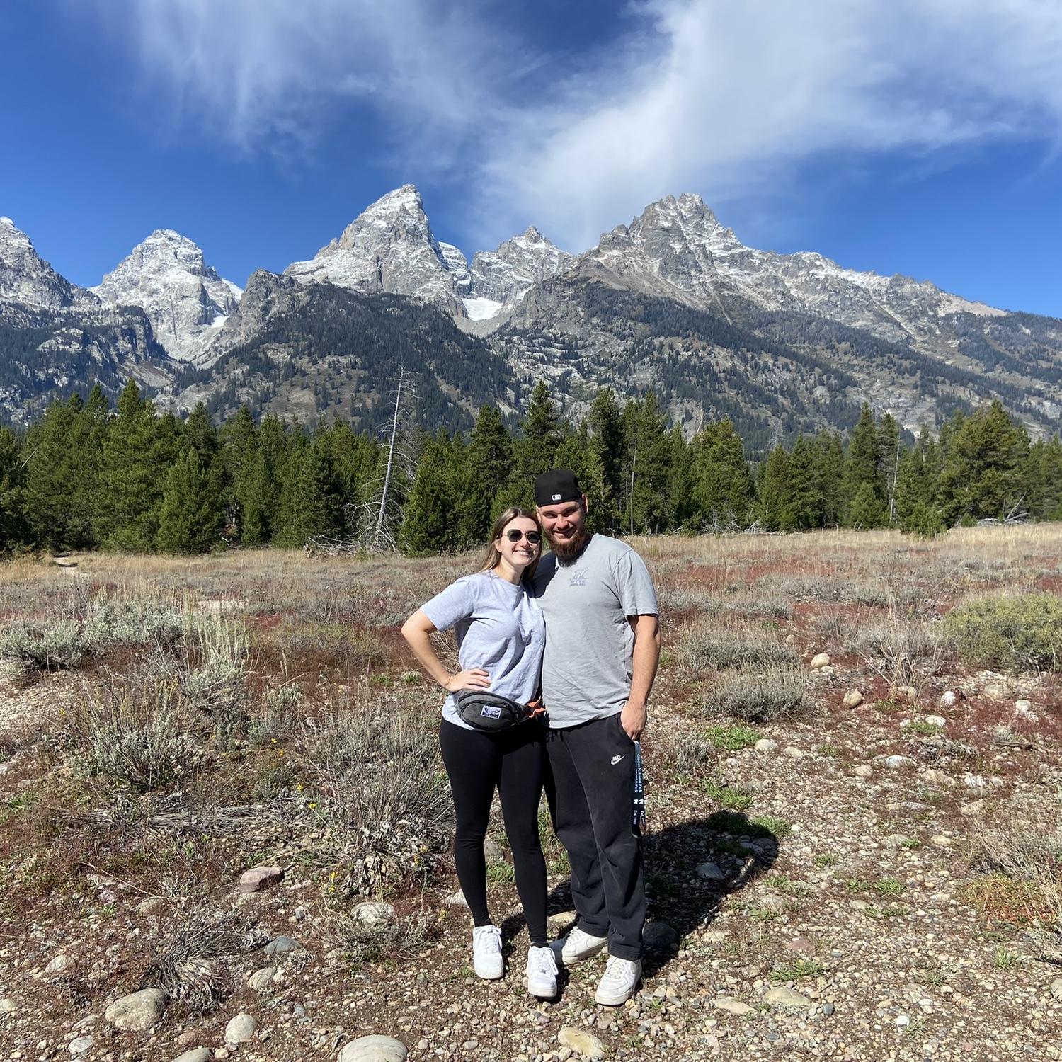 The Grand Tetons and…