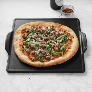 Emile Henry Square Pizza Stone, Charcoal