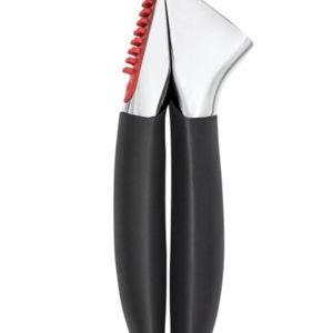 OXO Good Grips Heavy Duty Garlic Press, Die-Cast Zinc, Black