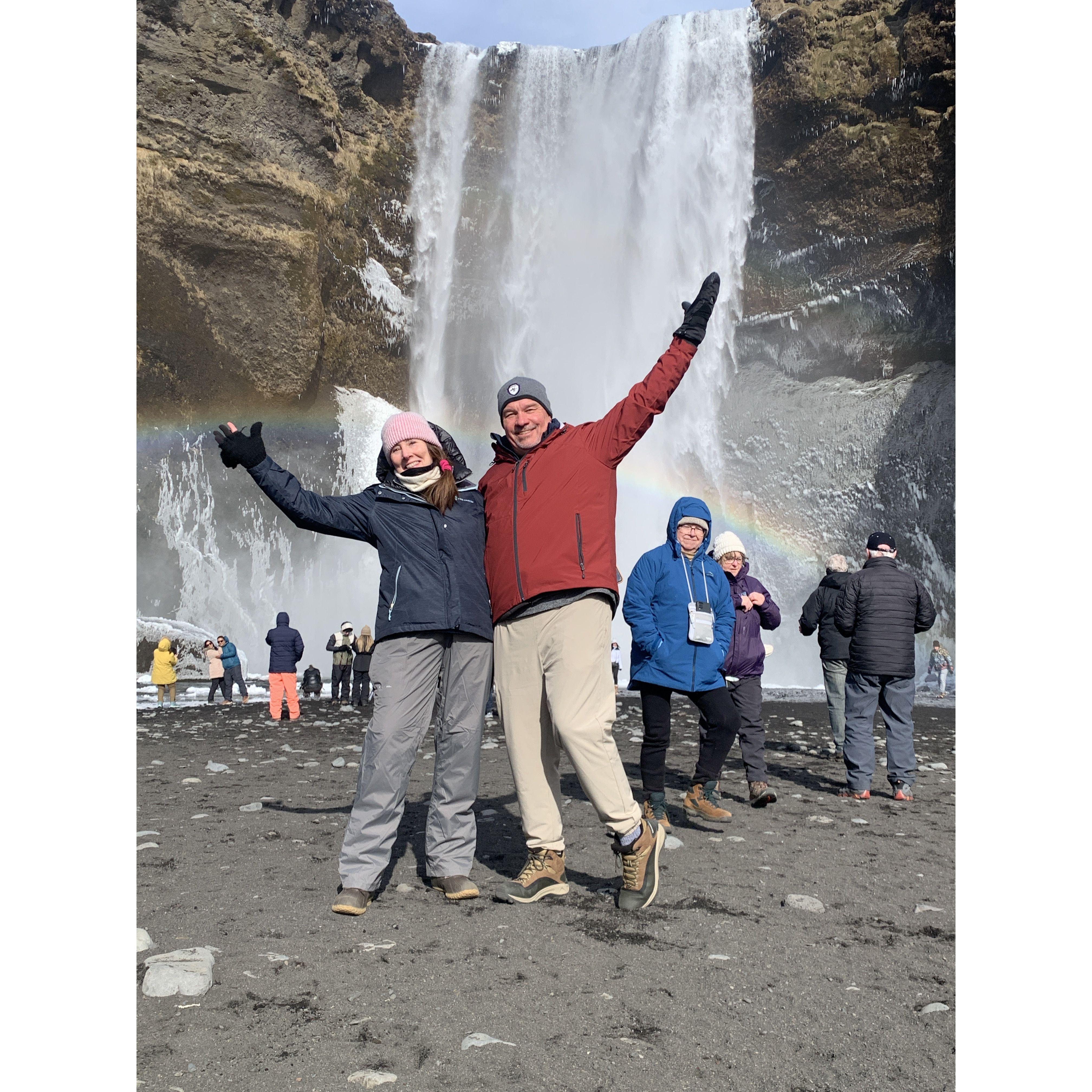 Skogafoss Falls Iceland 2024.