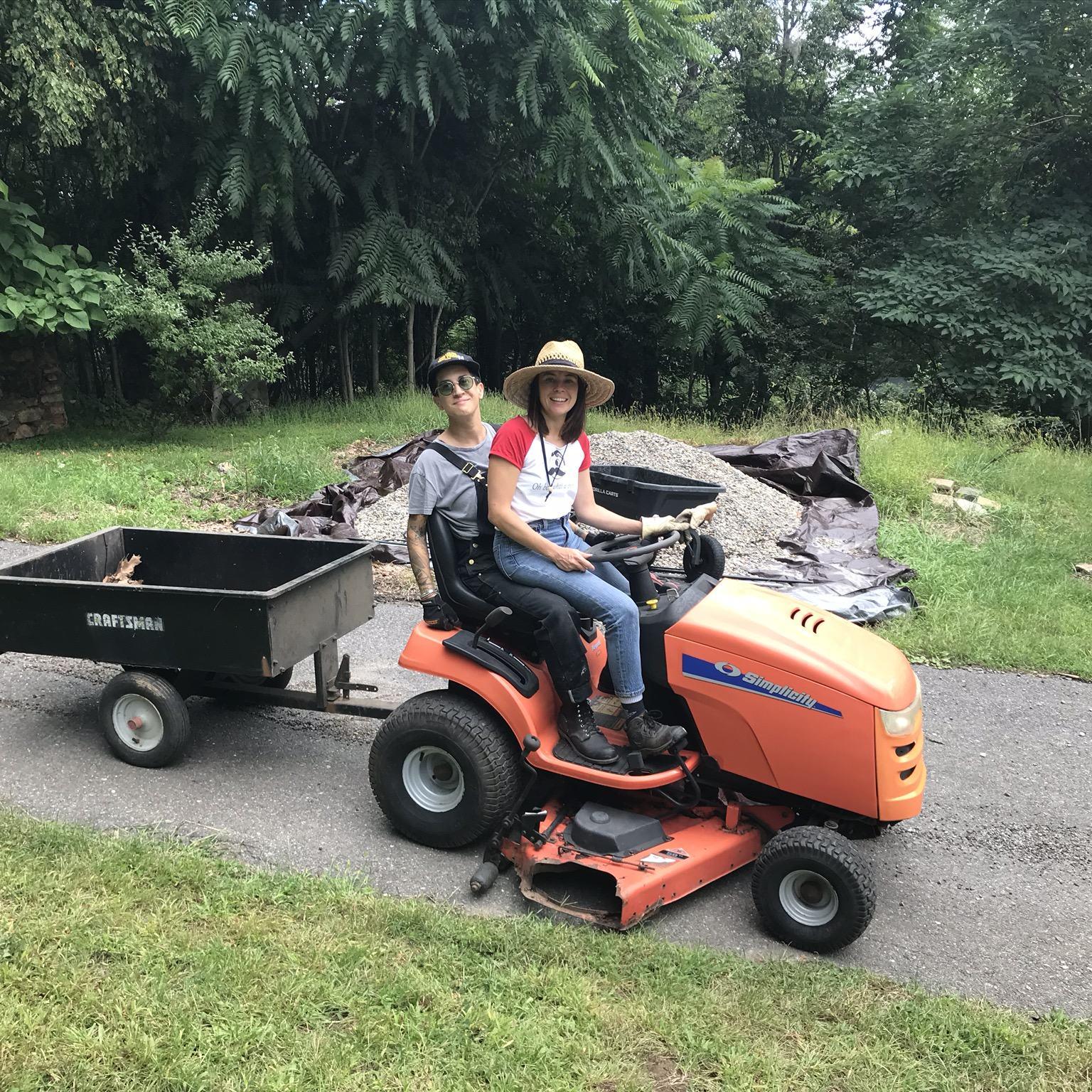 In Glen Garner, NJ when we were remodelling Aubrey’s moms house. We had a blast.