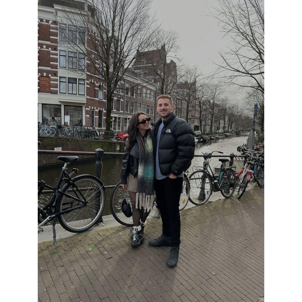 Our first day in Amsterdam!