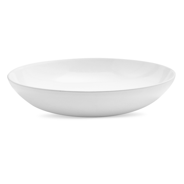 Serving Bowl: Curved Italian Whiteware (Sur la Table)