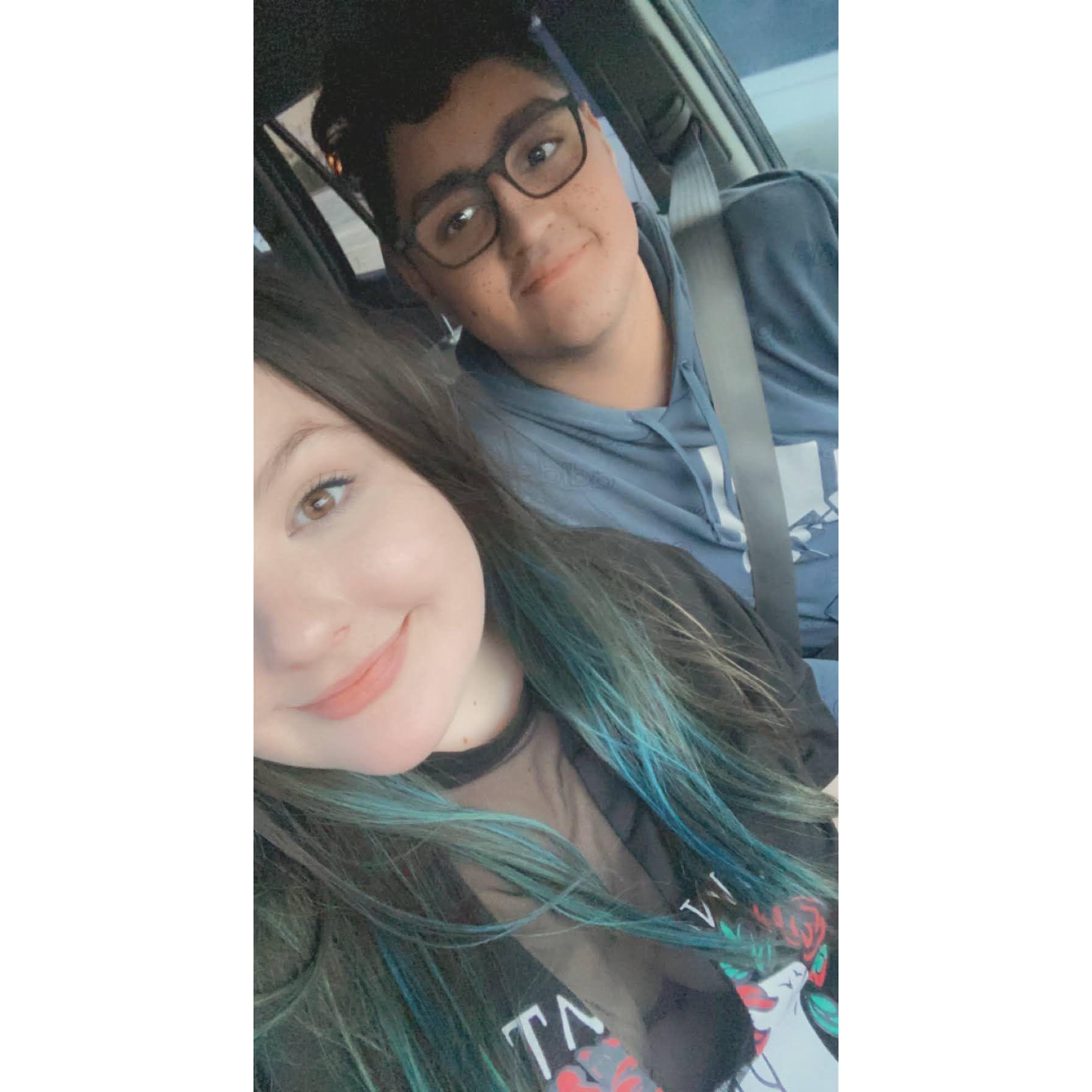 Our first picture together!