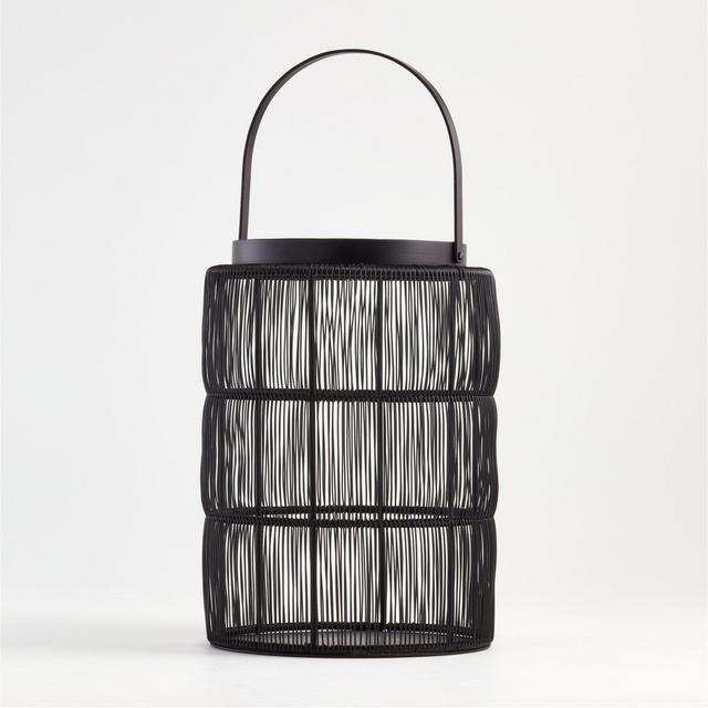 Ora Large Black Wire Lantern