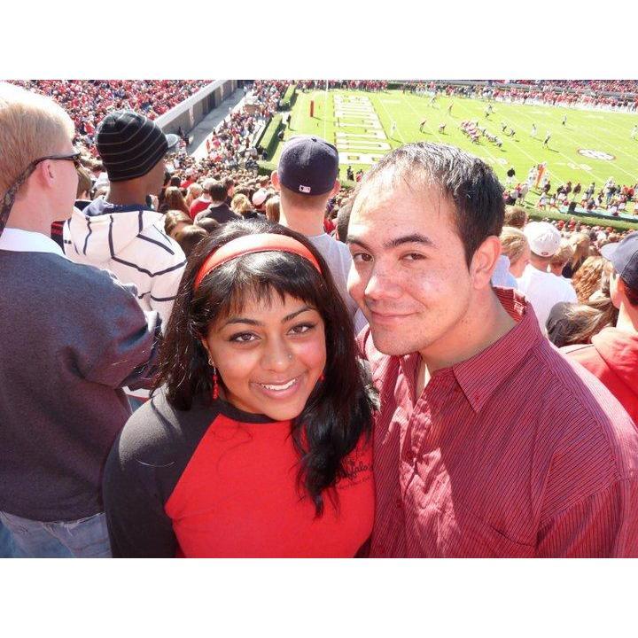 Jeremy visiting for a UGA football game way back in 2010