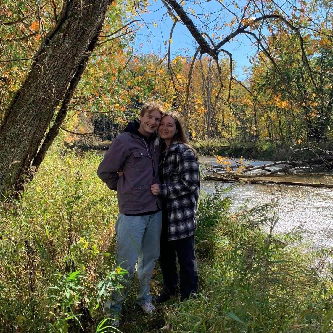 An autumn hike along the Pere Marquette River to see the colors and witness the end of the salmon life cycle.