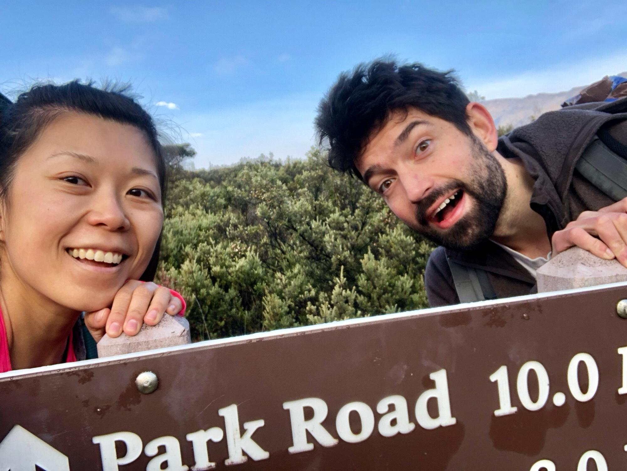Hiking in Haleakala National Park, Maui, Hawaii, February 2018