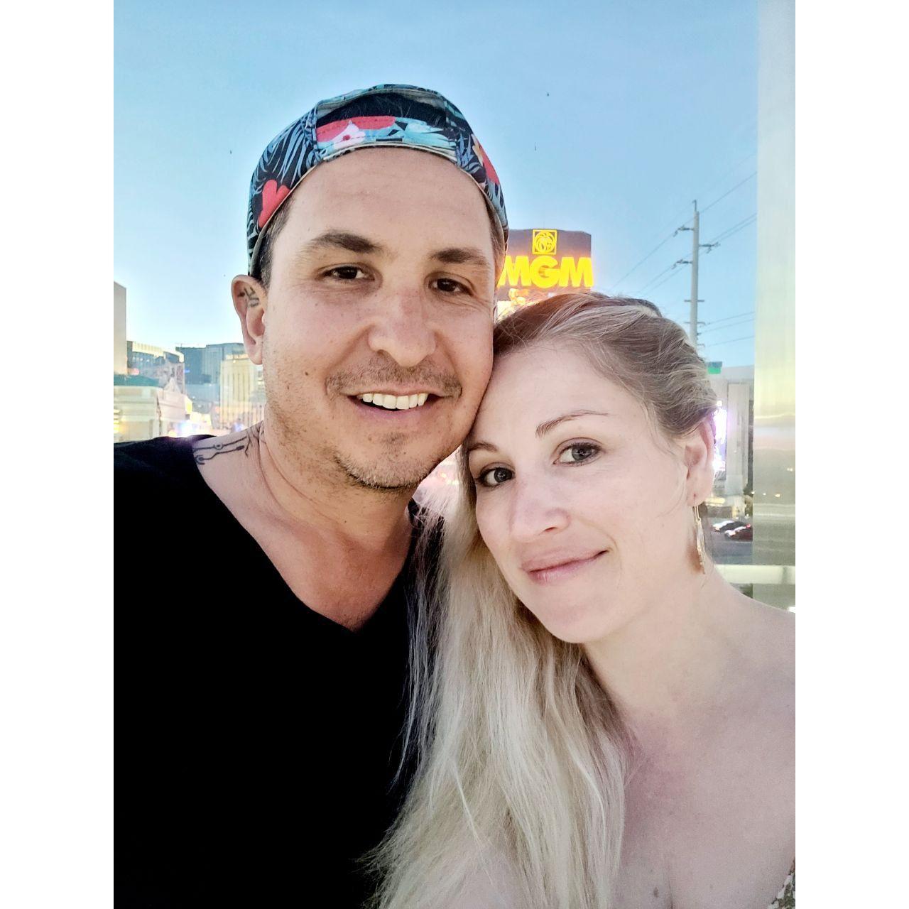 We went to Las Vegas to elope!