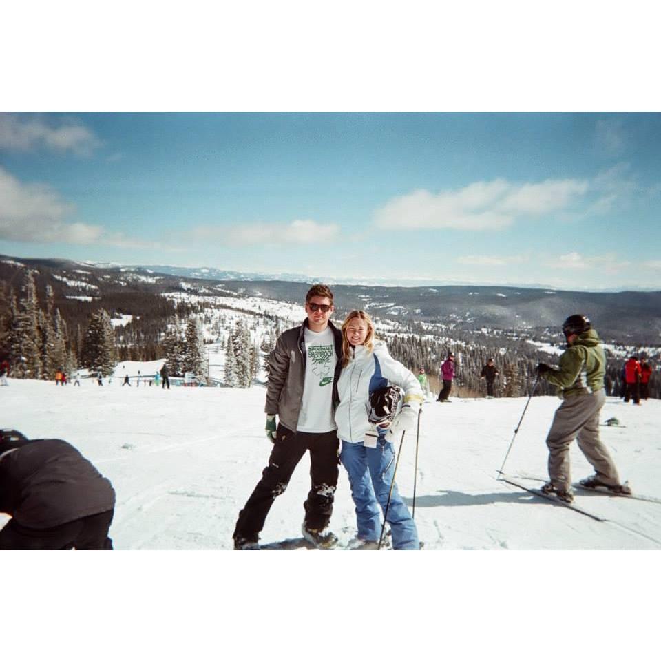 First trip together to Steamboat, Colorado (2014)