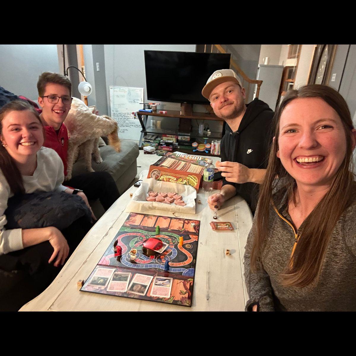 Have you ever played Jumanji the board game? Dare you. Also Izzy and Gibbs are elite.