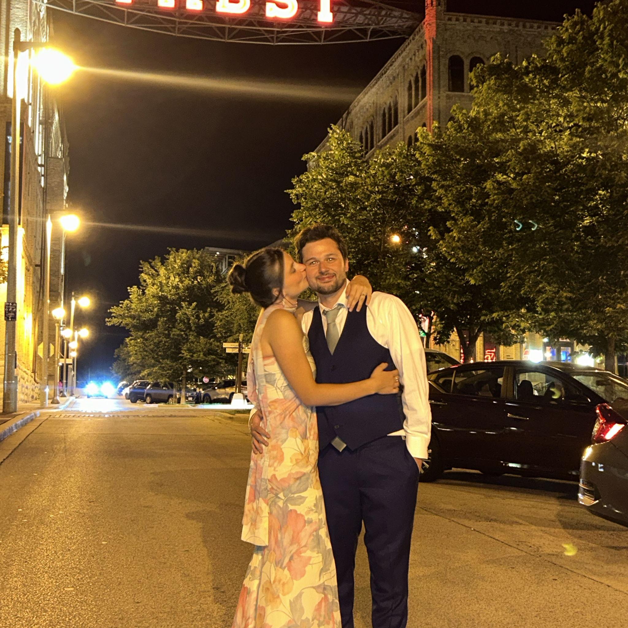 August 23rd: A Milwaukee wedding! Both the bride and groom will be in ours!