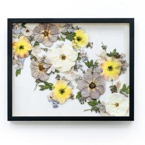 Pressed Wedding Bouquet + Bloom Shipping Box