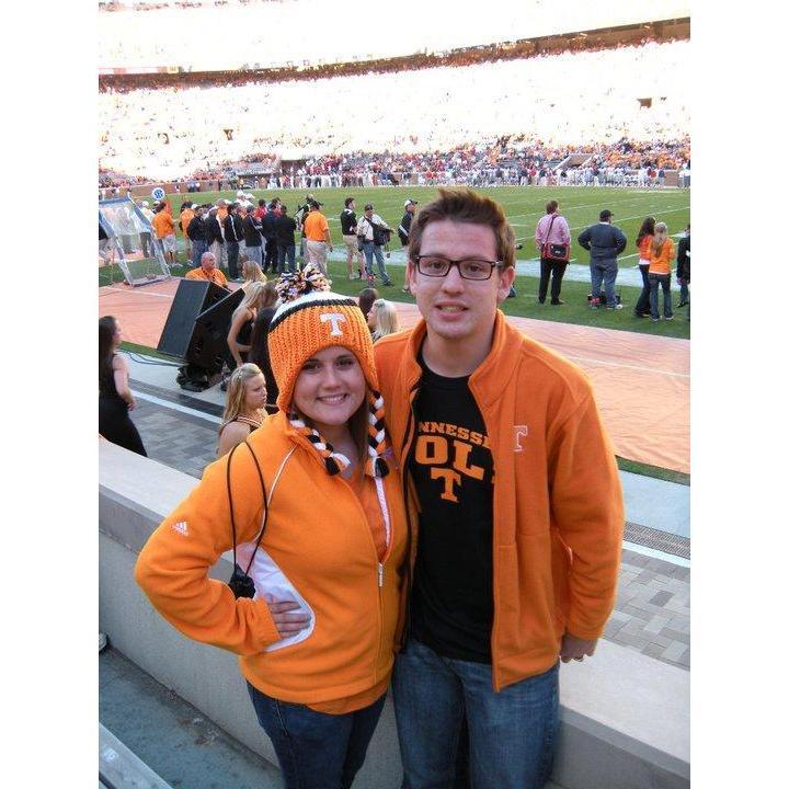 Vols Homecoming Section R row 1 2010