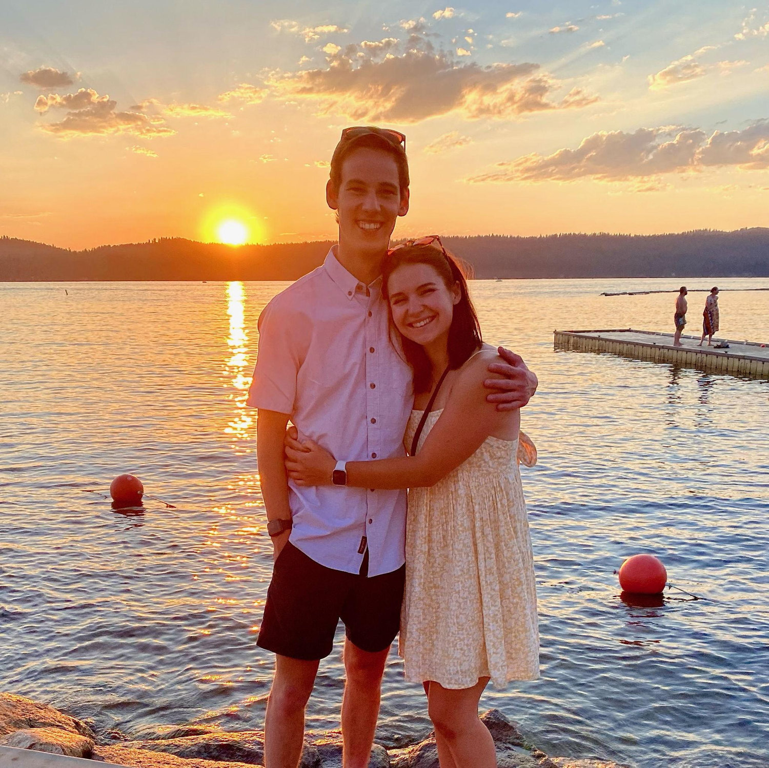 Krista's first summer visit to McCall!