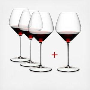 Veloce Pinot Noir/Nebbiolo Glass, Set of 4