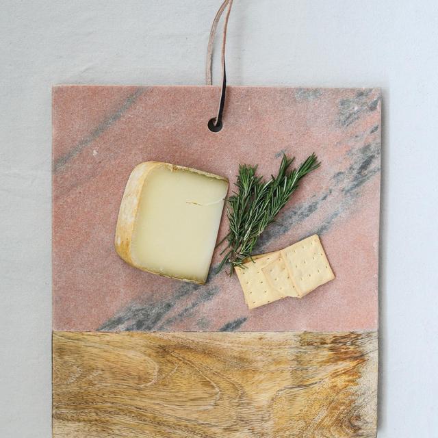 Terrain Marble & Mango Wood Cutting Board