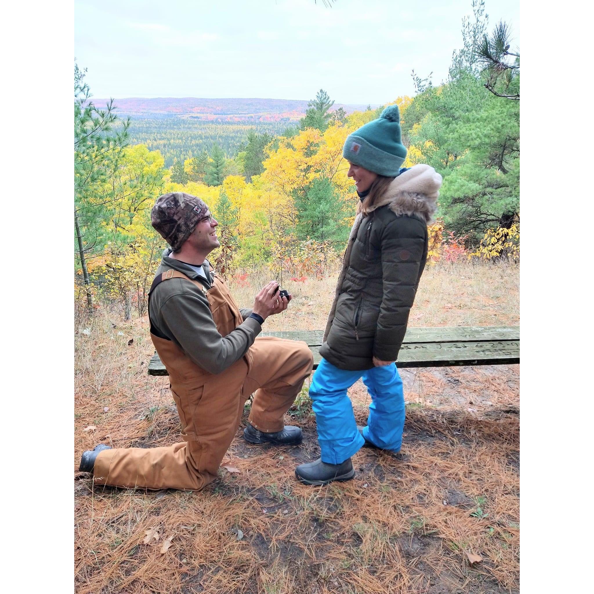 Enagement in Atlanta, MI