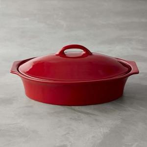 Williams Sonoma Essential Oval Baker with Lid