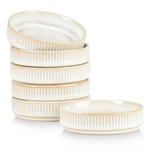 Lark Manor™ Sauce Dish Ceramic Dipping Bowls Set of 6(4 oz) - Cappuccino White
