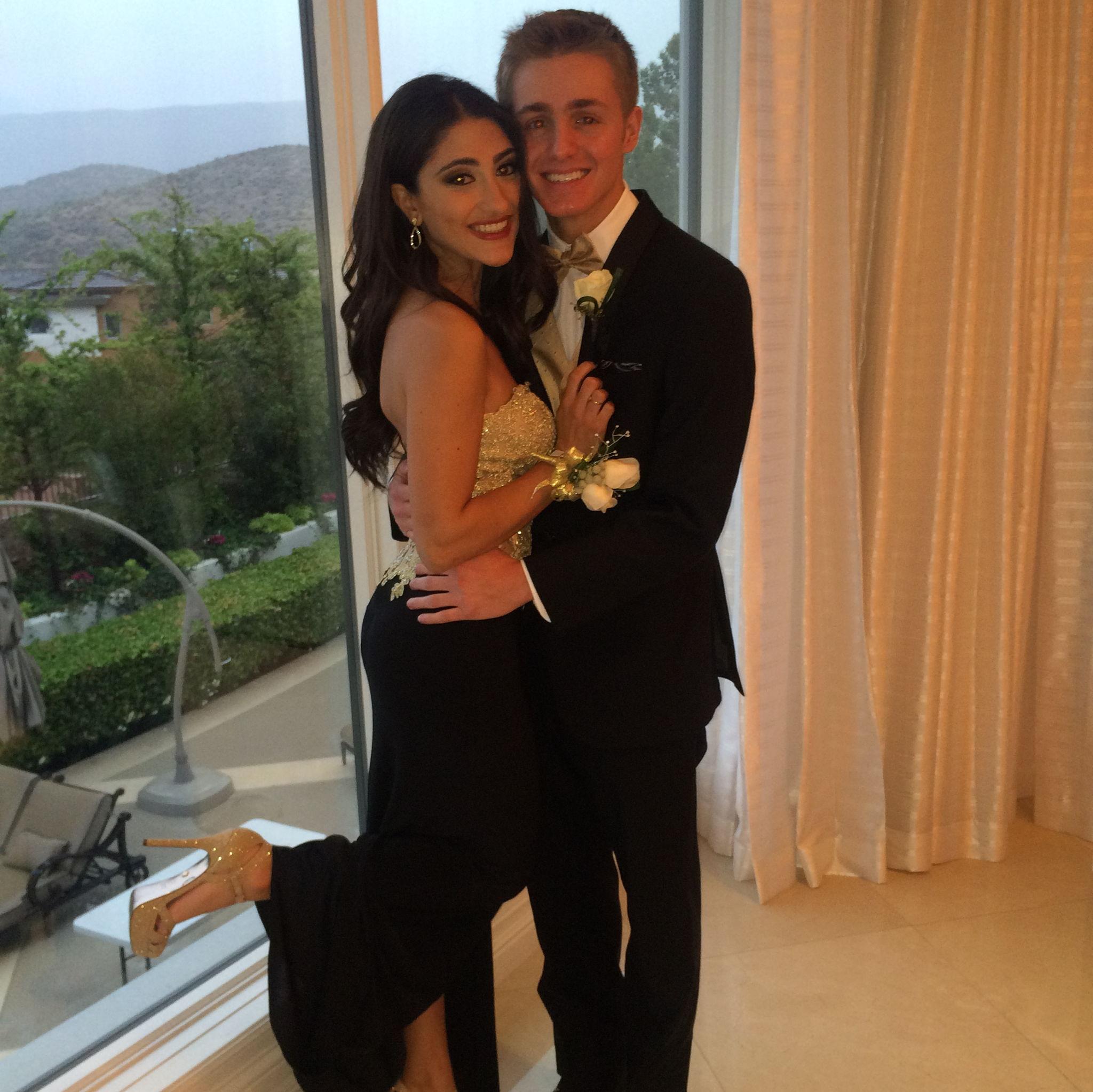 Our last prom together senior year :)