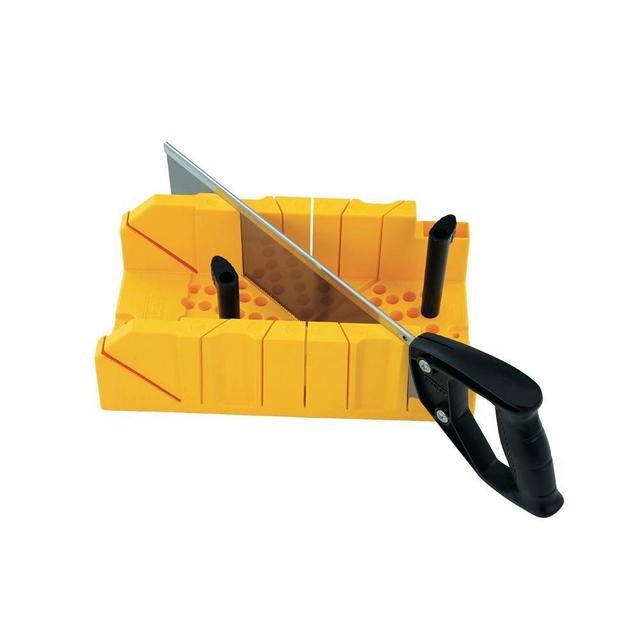Deluxe Miter Box with Saw