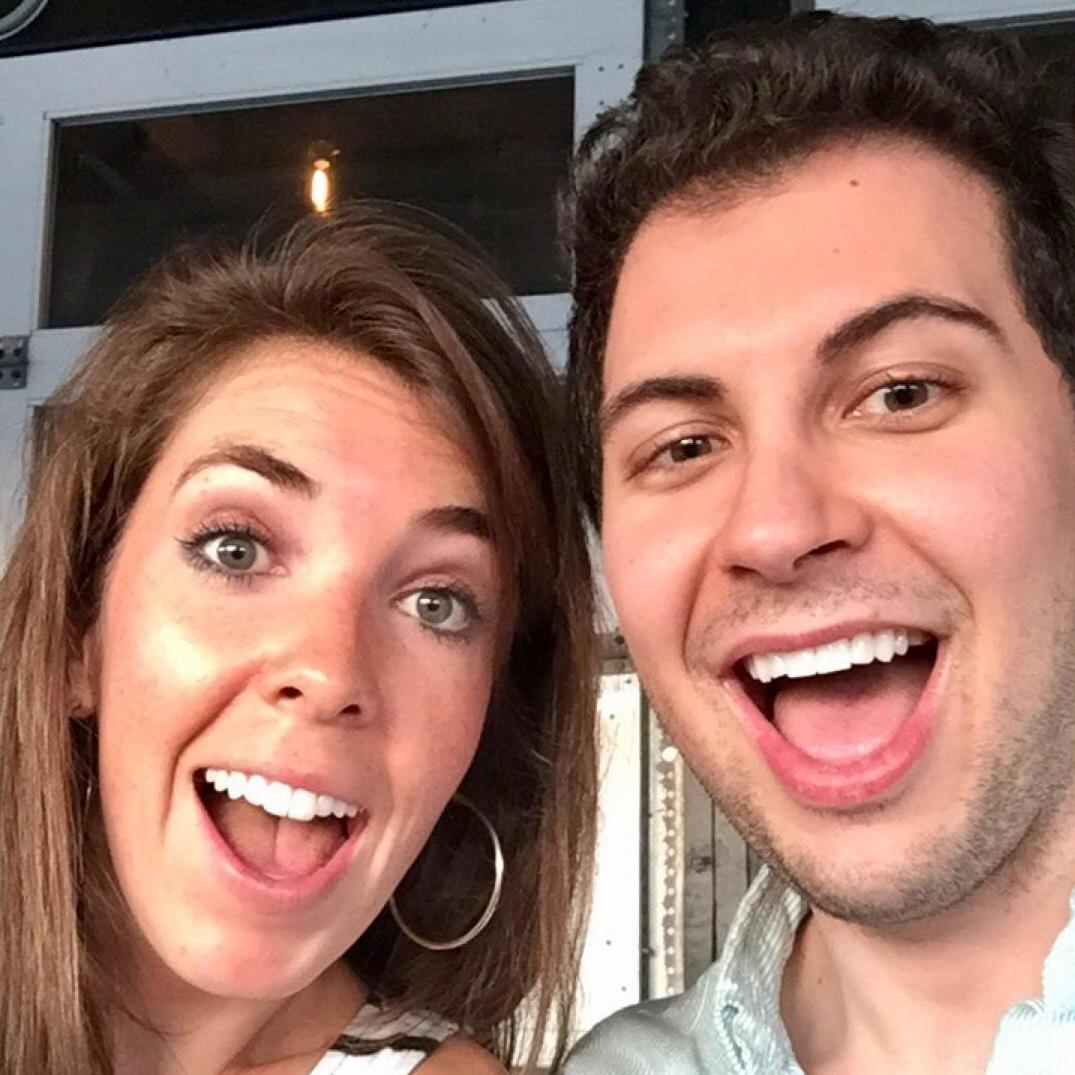 Our first weekend together! Michael flew down to visit Laura in Charleston during Memorial Day weekend. (May 27, 2017)
