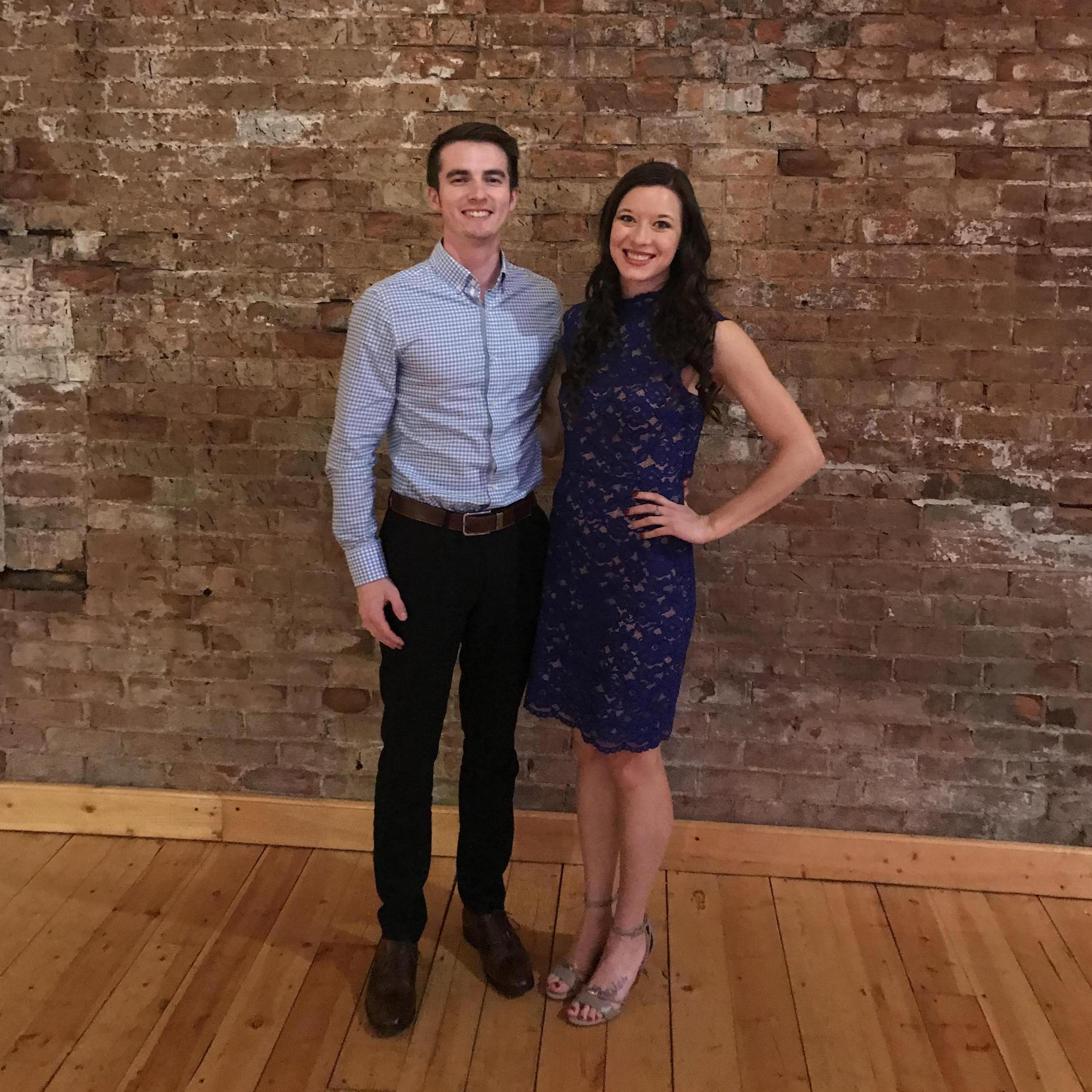 At a wedding - December 2017