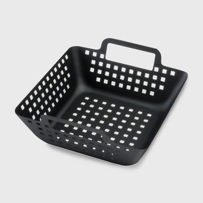 Charcoal Companion Non-Stick Square Grill Wok - Large