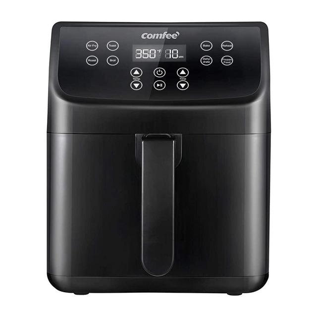 COMFEE' 5.8Qt Digital Air Fryer, Toaster Oven & Oilless Cooker, 1700W with  8 Pre