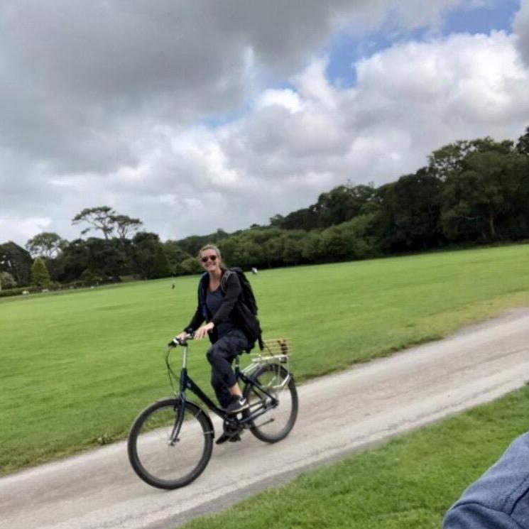 Biking Killarney National Park.